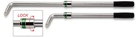 Вороток телескопический TOPTUL 1/2" Г-образный (угол. 135°) TOPTUL Toptul GBAE0202