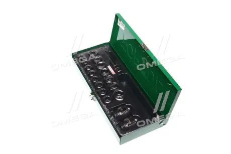 Набор ударных головок 1/2" 10-32мм + удлинитель 18ед. (TOPTUL) Toptul GCAD1807