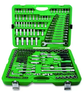 Набор инструментов комбинированный 1/4"3/8"1/2" 216ед. (TOPTUL) Toptul GCAI216R