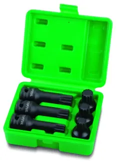 Набор ударных головок 1/2" SPLINE M14-M18 6 ед. TOPTUL Toptul GDAI0601