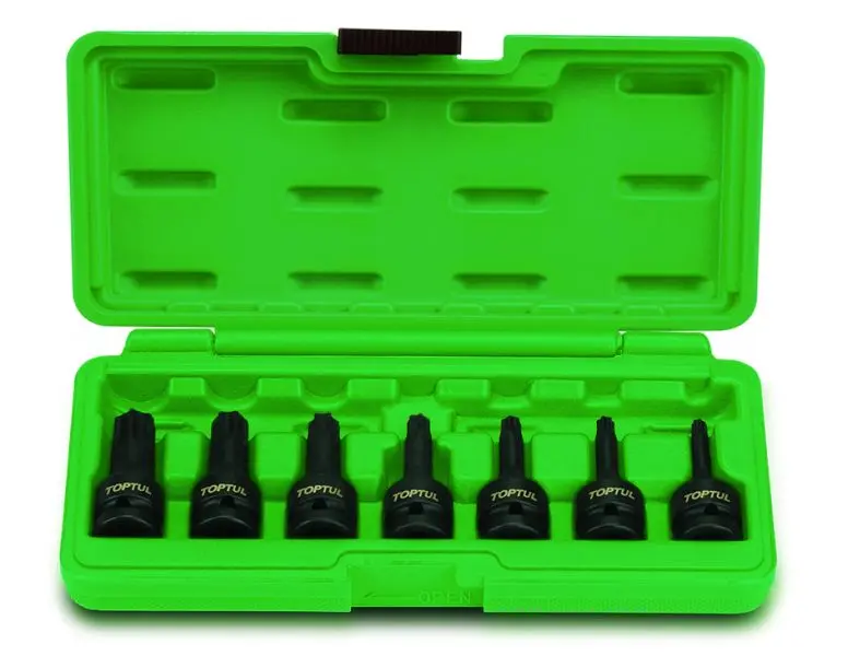 Набор головок TORX ударных 1/2" Т30-T70 7 ед.. TOPTUL Toptul GDAI0701 (фото 1)