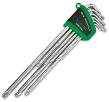 Haбир Г-обр. ключей TORX T10-T50 TOPTUL TOPTUL Toptul GSN-09ET