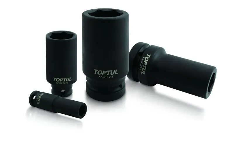 Головка ударна подовжена 1/2" 22мм TOPTUL Toptul KABE1622 (фото 1)