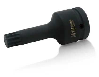 Головка М18 3/4" для демонтажа ступицы (VW, AUDI) TOPTUL (TOPTUL) Toptul KADB2418