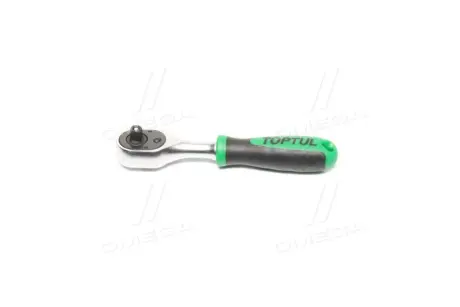 Трещотка 1/4" 36 зубцов (пластиковая масло-бензостойкая ручка) TOPTUL Toptul S135