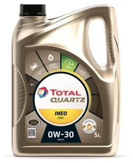 Моторное масло QUARTZ INEO FIRST 0W-30 5л TOTAL 183106