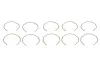 (EN) Front suspension seal guard (/зовнішній діаметр: 53мм, діаметр дроту: 1,8мм, кількість штук в упаковці: 10шт) HONDA CB, CLR KAWASAKI EN, ER, EX 125/250/500 1994-2009 CIR-10 TOURMAX CIR10 (фото 1)