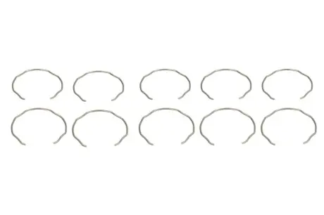 (EN) Front suspension seal guard (/зовнішній діаметр: 53мм, діаметр дроту: 1,8мм, кількість штук в упаковці: 10шт) HONDA CB, CLR KAWASAKI EN, ER, EX 125/250/500 1994-2009 CIR-10 TOURMAX CIR10