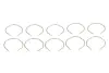 (EN) Front suspension seal guard (/зовнішній діаметр: 56мм, діаметр дроту: 1,8мм, кількість штук в упаковці: 10шт) HONDA CA, CB, CBR, CM, CMX, CR, CRF, FES, FMX, FX, GL, NSR, NSS 50-1800 1976-2012 CIR-1 TOURMAX CIR1 (фото 1)