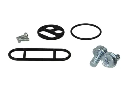 Ремкомплект топливного крана KAWASAKI KX, ZX, ZX-7R, ZX-7RR, ZX-9R SUZUKI DR YAMAHA DT, FZR, FZS, TDM, TRX, TW, TZR, WR, XJ, XT, XTZ, XV, XVS, XVZ, YFA, YFB, YFM, YFS, YT, YTM 60-1600 1984-2006 FCK-22 TOURMAX FCK22