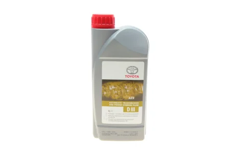 Олива ATF (1L) Dexron III/BMW ATF 6/Ford WSS-M2C922-A1/Toyota T-II, T-III TOYOTA 08886-80506