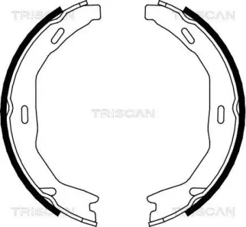 Комплект гальмівних колодок стоянкового гальма TRISCAN 810023029