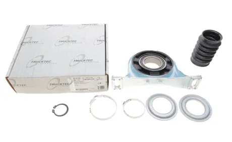 Підшипник підвісний MB Sprinter/VW Crafter 06- (d=47mm) (пильник + хомути) AUTOMOTIVE TRUCKTEC 02.34.029