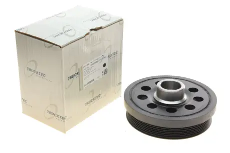 Шків колінвалу BMW 1 (E81)/3 (E90)/X1 (E84)/5 (E60)/X3 (E83/F25) 2.0D 04- (6PK), N47/M47 AUTOMOTIVE TRUCKTEC 08.11.054