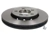 Диск гальмівний (1 шт.) AUDI - SEAT - SKODA - VOLKSWAGEN A3/Cordoba/Ibiza/Leon/Toledo/Fabia/Oct ="" TRW DF2803 (фото 1)