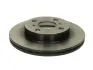 Диск гальмівний (1 шт.) TOYOTA Yaris \'\'F D=235mm \'\'99-05 ="" TRW DF4112 (фото 1)