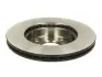 Диск гальмівний (1 шт.) TOYOTA Yaris \'\'F D=235mm \'\'99-05 ="" TRW DF4112 (фото 2)