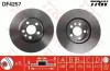 Диск гальмівний (1 шт.) CITROEN/FIAT/LANCIA/PEUGEOT C8/Jumpy/Scudo/807/Expert F "99>> ="" TRW DF4257 (фото 1)