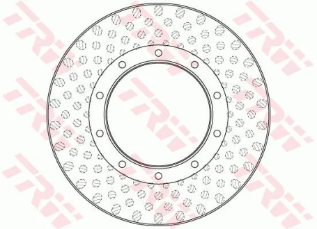 Гальмівний диск TRW DF5010S