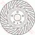 A_Диск гальмівний AUDI A4/A5/Q5 "F "D=345mm "08>> ="" TRW DF6014S (фото 2)