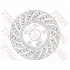Диск гальмівний MERCEDES A(W176)/ B(W246) "F D=295mm "12>> ="" TRW DF6262S (фото 1)