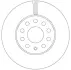 Диск гальмівний SEAT/SKODA/VW Leon/Octavia/Golf "F D=276mm "14>> ="" TRW DF6903S (фото 1)