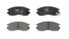 Гальмівні колодки дискові CHRYSLER (USA) - HYUNDAI - MITSUBISHI - PLYMOUTH (Chrysler) Sebring/Sant ="" TRW GDB1128 (фото 1)