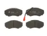 Гальмівні колодки дискові CITROEN - FIAT - PEUGEOT Jumper/Relay/Ducato 10/Ducato 11/Ducato 14/Ducat ="" TRW GDB1517 (фото 1)