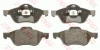 Комплект гальмівних колодок передн, RENAULT LAGUNA, LAGUNA II, LAGUNA III, SCENIC II, TWINGO II, WIND 1.2-3.0D 03.01- TRW GDB1787 (фото 2)