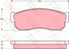 A_Гальмівні колодки дискові NISSAN - SUBARU Cherry/Sunny/Sunny Estate/Wagon/Sunny Van/Columbuss/E10/ ="" TRW GDB288 (фото 1)