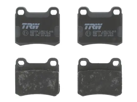 Гальмівні колодки дискові MERCEDES 190 ="" TRW GDB294