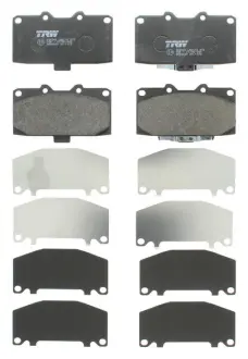 Гальмівні колодки дискові SUBARU Impreza/Impreza Estate/Wagon (Plus) ="" TRW GDB3307