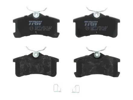 Комплект гальмівних колодок задній.), TOYOTA AVENSIS, COROLLA 1.4-2.0D 09.97-02.03 TRW GDB3334