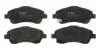 Гальмівні колодки дискові TOYOTA Avensis/Avensis Estate/Wagon/Corolla Verso ="" TRW GDB3336 (фото 1)