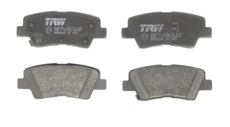 Гальмівні колодки дискові HYUNDAI/KIA I20/I40/Tucson/Carens/Soul/Stortage "R 13>> ="" TRW GDB3594