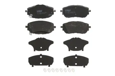 Гальмівні колодки дискові TOYOTA Auris/Corolla XI "F "12>> ="" TRW GDB3598