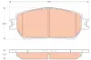 Гальмівні колодки дискові TOYOTA Camry(V30) "F "01-06 ="" TRW GDB3612 (фото 1)