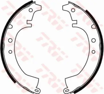Гальмівні колодки барабанні DAIHATSU - TOYOTA Charmant/Carina/Celica/Chaser/Corolla/Corolla Coupe/C ="" TRW GS8047
