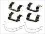A_Монтажний комплект гальмівних колодок MAZDA 626/MX-6/Xedos 6 "F >>"00 ="" TRW PFK331 (фото 1)