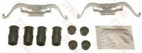 A_Монтажний комплект гальмівних колодок Range Rover III 3.0-4.4 "F "02-12 ="" TRW PFK627