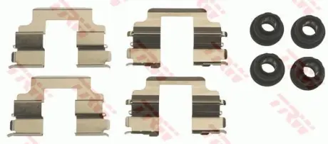 A_Монтажний комплект гальмівних колодок LAND ROVER Range Rover(L320,L322,L405) "R "09>> ="" TRW PFK658