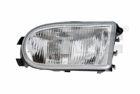 REN CLIO лів. п/тум. білий + рамка TYC 19-0588-05-2