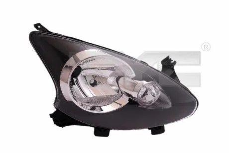 TO Aygo 05- Прав. фара H4, автомат., + коррект. TYC 20-0761-15-2