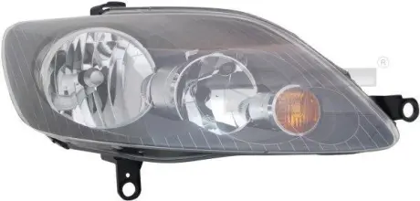 VW GO5P лів. фара H7/H7 з поворот., + коррект., автом. -12/08 TYC 20-0846-05-2