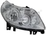 Фара прав (H1/H7, електричн, з мотором) CITROEN JUMPER II FIAT DUCATO PEUGEOT BOXER 04.06-12.10 20-11333-05-2 TYC 2011333052 (фото 1)