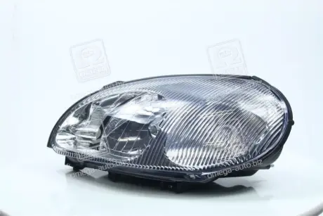Фара левая под корректор Daewoo Lanos, Sens (96-) черный корпус TYC 20-5896-E5-2B