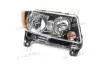 Фара права Jeep Compass (11-) чорна (20-9165-B0-1N) TYC 209165B01N (фото 1)