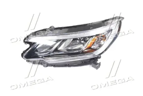 Фара левая из ДХО Honda CRV (15-) USA H11/HB3 (20-9622-A0-1N) TYC 209622A01N