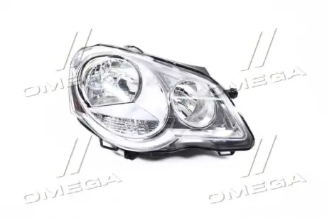 Фара правая VW Polo (05-) с корректором TYC 20A729052B