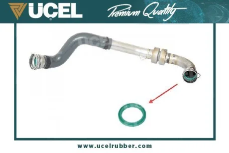 Прокладка патрубка интеркулера уплотняющая Renault Megane III/Scenic III 1.5dCi 08- UCEL UC-EL 15157